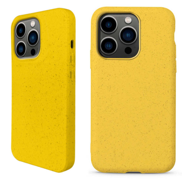 Eco Friendly iPhone 13 Pro Case Yellow