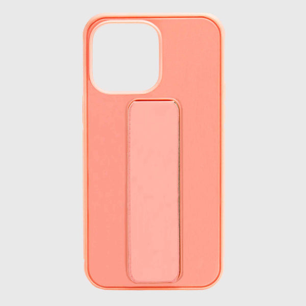 iPhone 14 Pro Vegan Leather Cover Foldable Pink