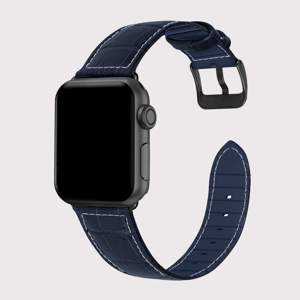 Croc Leather Apple Watch Band